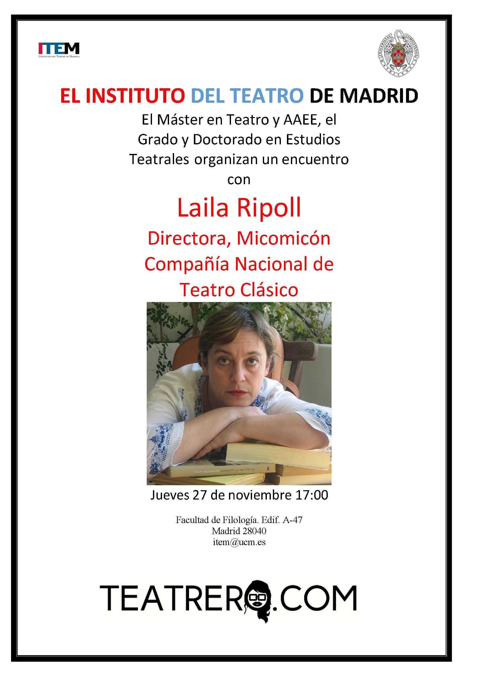 Encuentro con Laila Ripoll